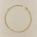 18k Gold Filled Detailed Chain Anklet