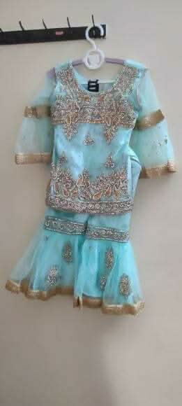 1st Birthday Kurti and Sharara Set For Baby Girl - PyaraBaby