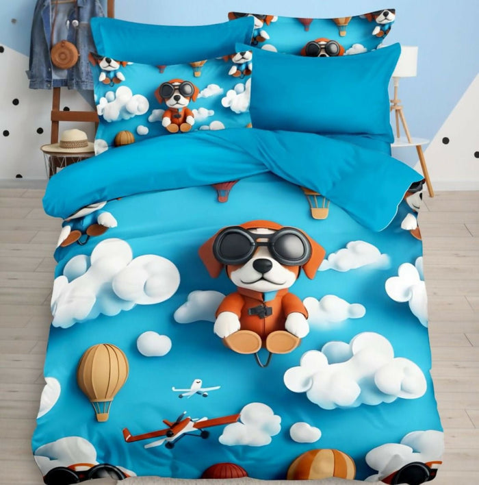 Dog In clouds
