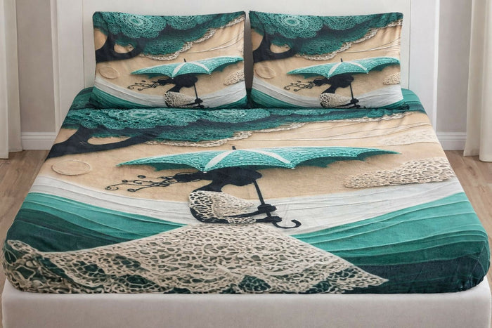 Bedding set with artistic design