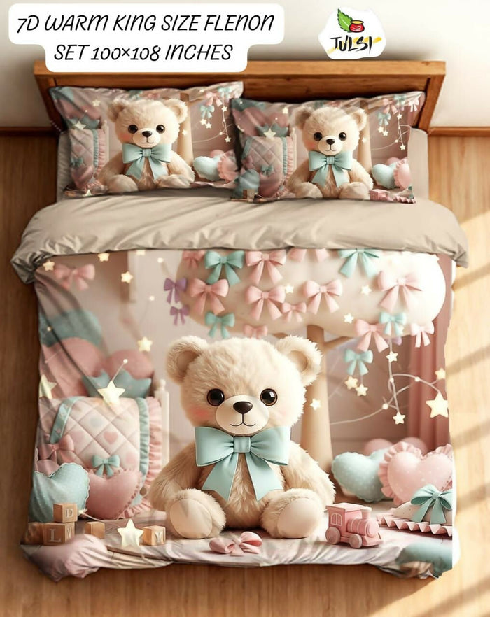 7D Warm: Flannel Bedsheets