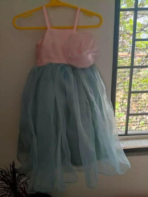 Baby Girl Dress / Frock – Soft Cotton Party Wear Outfit for Babies