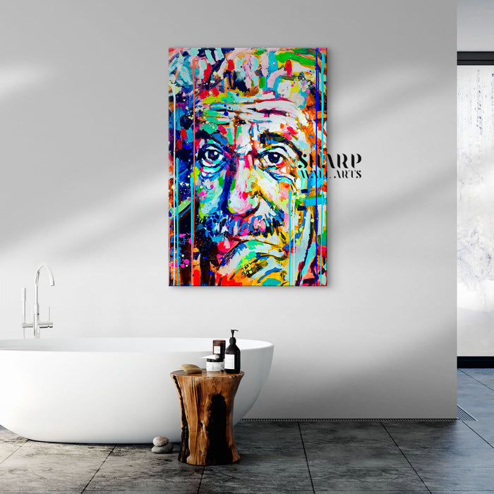 Albert Einstein Canvas Wall Art