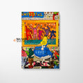 Alice Colorful Cartoon Style Canvas Wall Art