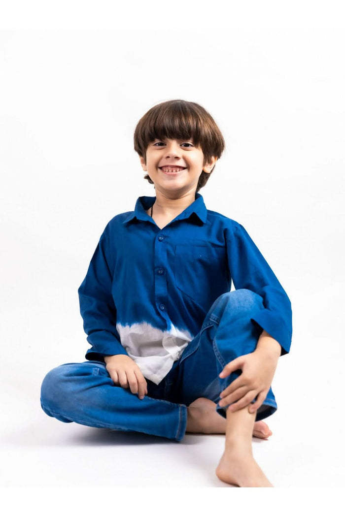 Azure Dreams Boy's Shirt - PyaraBaby