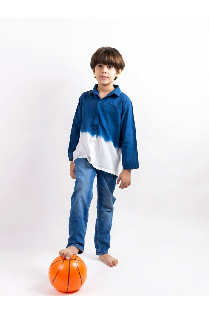 Azure Dreams Boy's Shirt - PyaraBaby