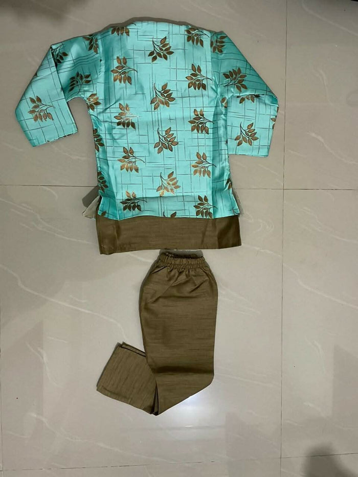 BAADSHAAHO Kurta, Pajama with Jacket for Baby Boy - PyaraBaby