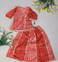 Baby Girl Kurti And Gaghra Set