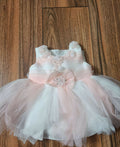Baby girl peach frock