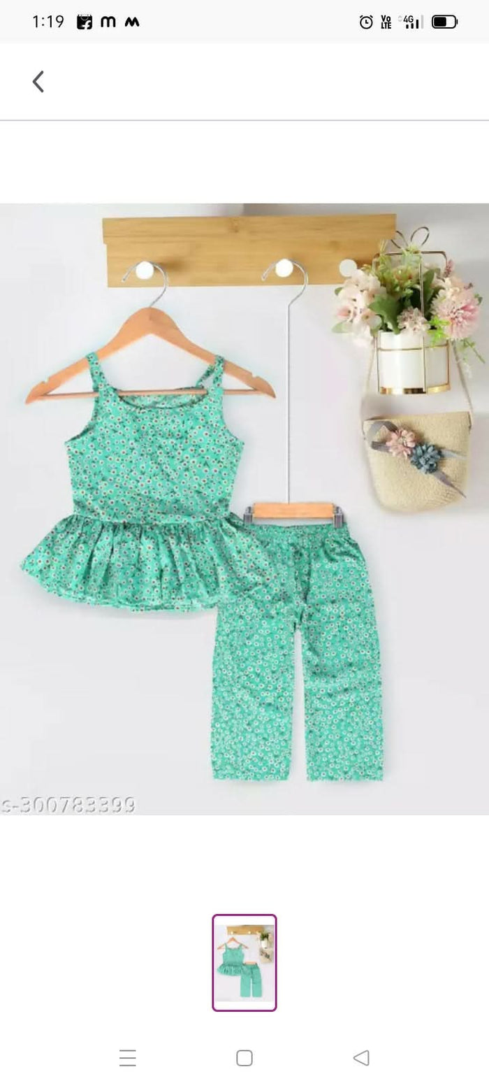 Baby girls palazzo set/ co ord set - PyaraBaby