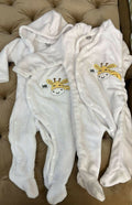 Keep your little one cozy and stylish with the Baby Romper - Set of 2, featuring soft and breathable fabric for all-day comfort. With adorable designs and convenient snap closures, these rompers are perfect for any occasion.
