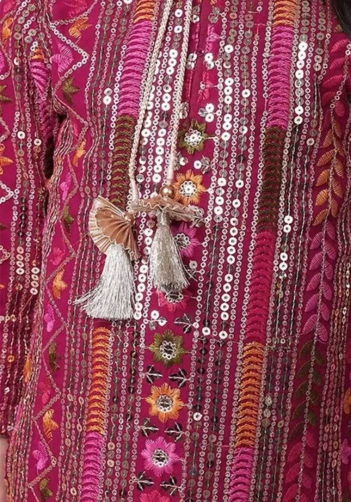 BABYHUG Kurti Plazo Set with Dupatta
