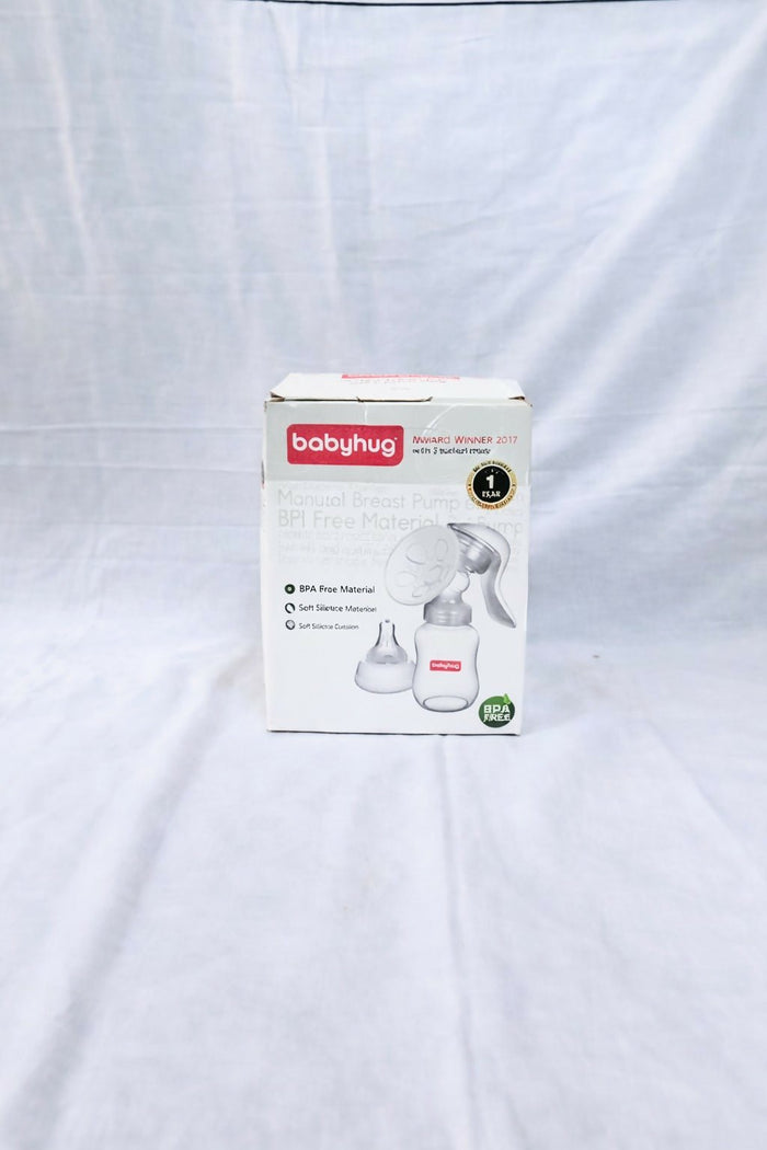 Babyhug Manual Pump with Bottle – Brand New Set