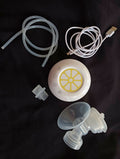 Discover the Baby's Voice Electric Breast Pump with USB in White, featuring adjustable suction levels, gentle massage mode, and USB connectivity for convenient and efficient pumping.