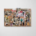 Banksy Collage Canvas Wall Art