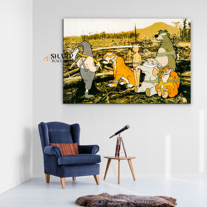 Banksy Save or Delete Greenpeace Canvas Wall Art