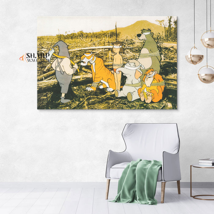 Banksy Save or Delete Greenpeace Canvas Wall Art