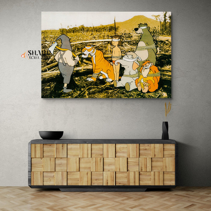 Banksy Save or Delete Greenpeace Canvas Wall Art