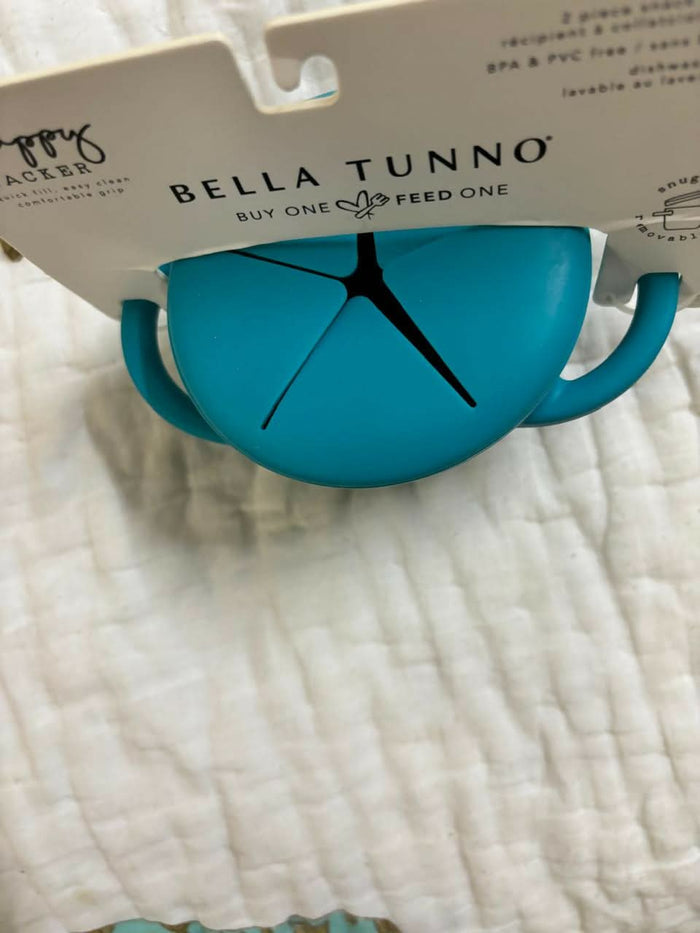 BELLA TUNNO Snack Cup with Lid – Safe, Spill-Proof & Travel-Friendly Baby Snack Container