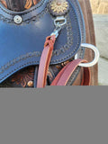 Chestnut Latigo Saddle Strings (Pair)