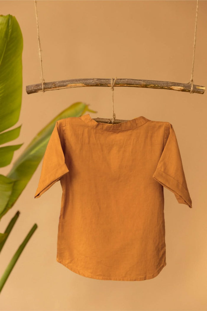 Citrus Cutie - Boy's shirt/kurta - PyaraBaby