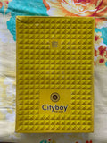 CITYBOY Dress with Sleeveless TShirt (Black), Red cotton jacket (Half Sleeves) and Printed Nicker - PyaraBaby