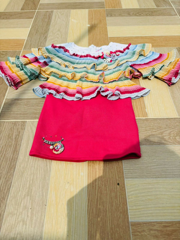 Cute Skirt  Dress for Baby Girl Set of 3