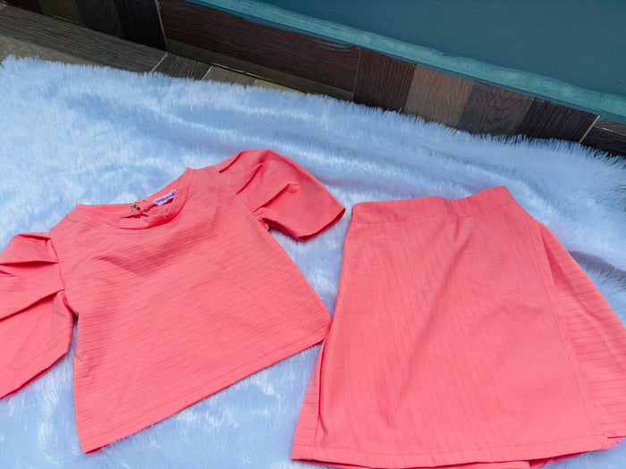 Cute Skirt  Dress for Baby Girl Set of 3