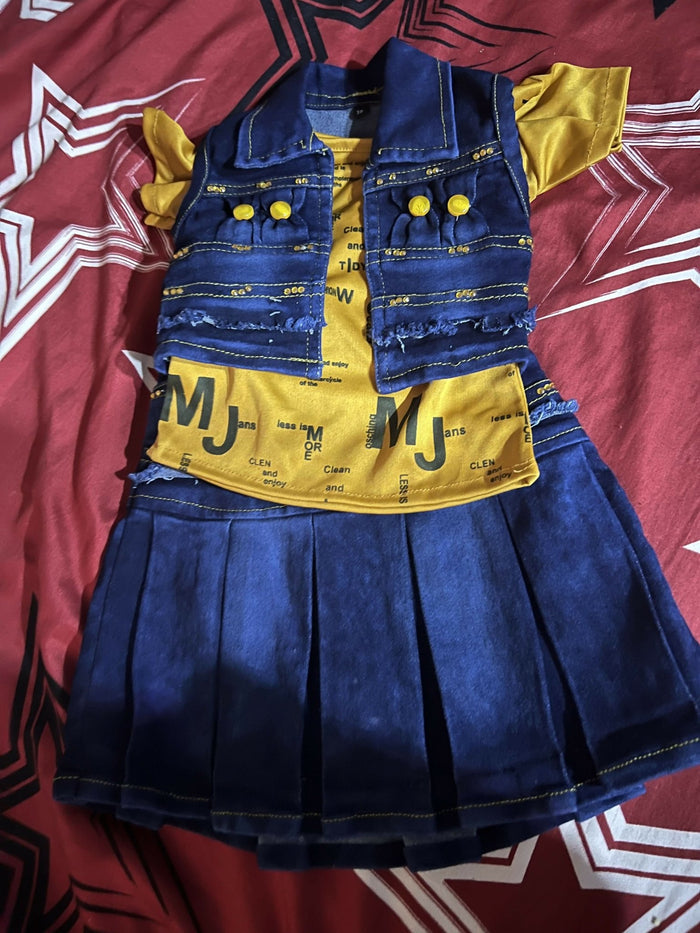 Denim Set for Baby Girl
