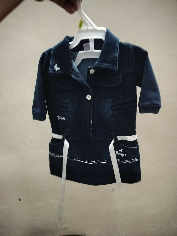 Jean Collared Frock