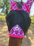 Diva Aztec | Buzz Off Horse Size Fly Mask | WhinneyWear