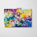 Doggy Love Canvas Wall Art