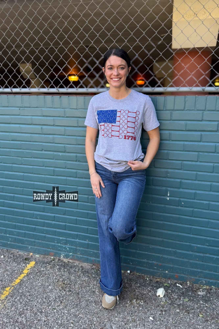 DS Bit of Freedom Tee- GRAY