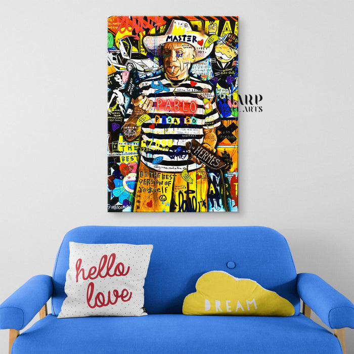 Famous Pablo Picasso Canvas Wall Art