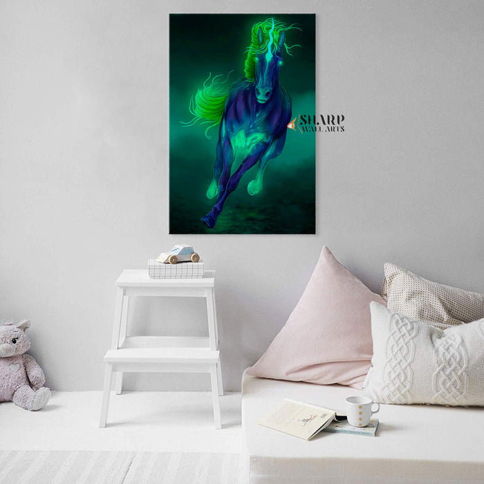 Fantasy Unicorn Canvas Wall Art