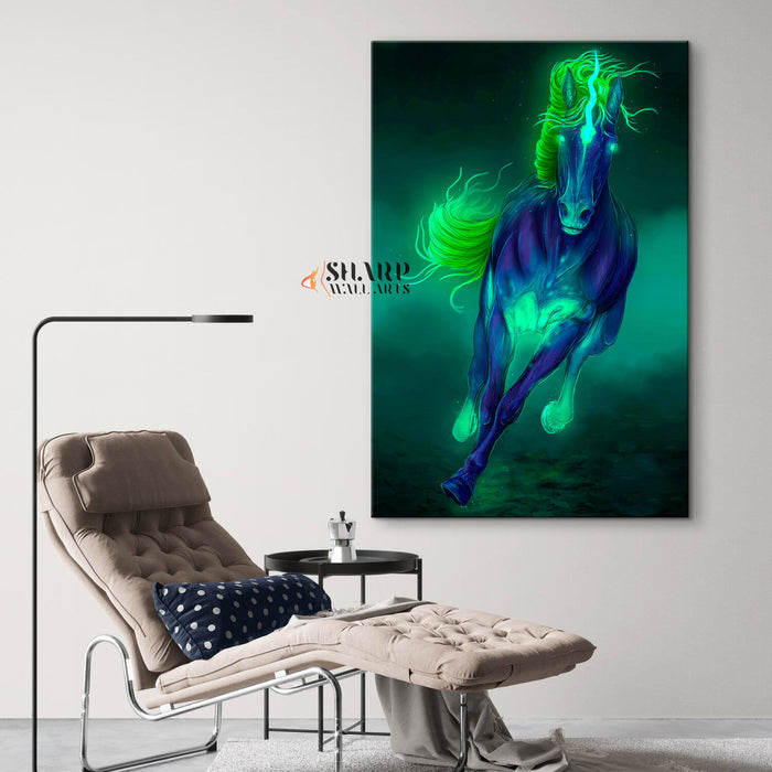 Fantasy Unicorn Canvas Wall Art