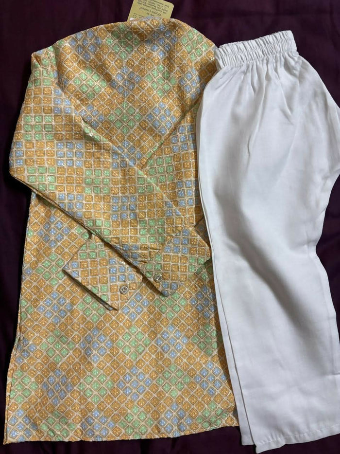 Festive Kurta Pyjama for Boys – Traditional, Stylish & Comfortable Ethnic Wear for Special Occasions