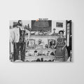 Frida Kahlo First Exhibition Canvas Wall Art