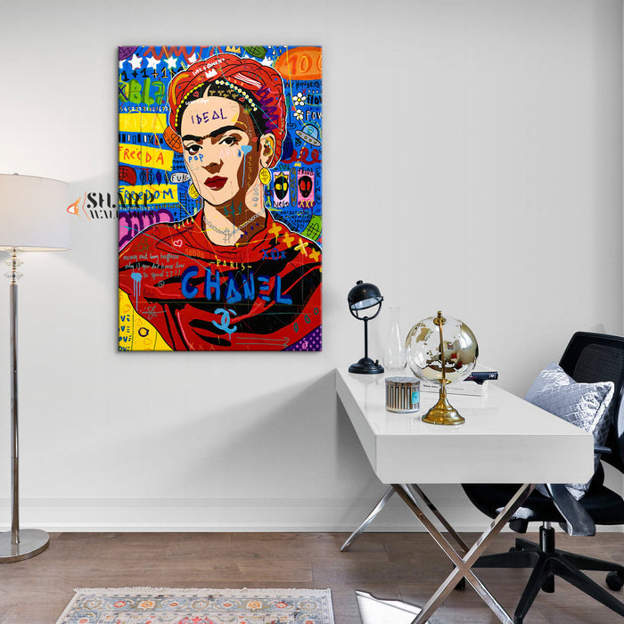 Frida Kahlo Ideal Pop Art Wall Canvas