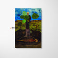 Frida Kahlo Portrait of Luther Burbank Canvas Wall Art