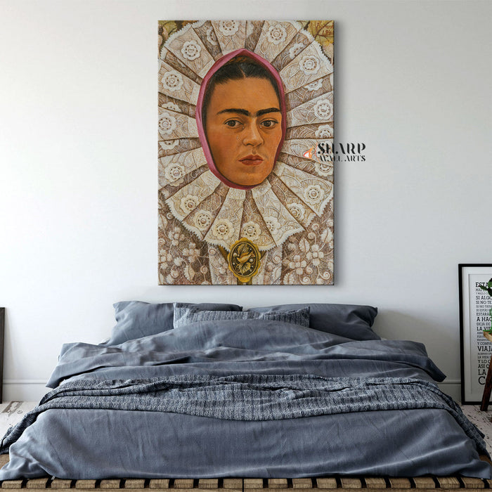 Frida Kahlo Self Portrait As A Tehuana Canvas Wall Art