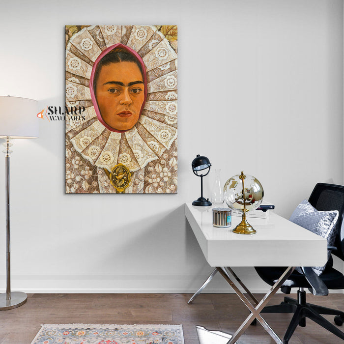 Frida Kahlo Self Portrait As A Tehuana Canvas Wall Art