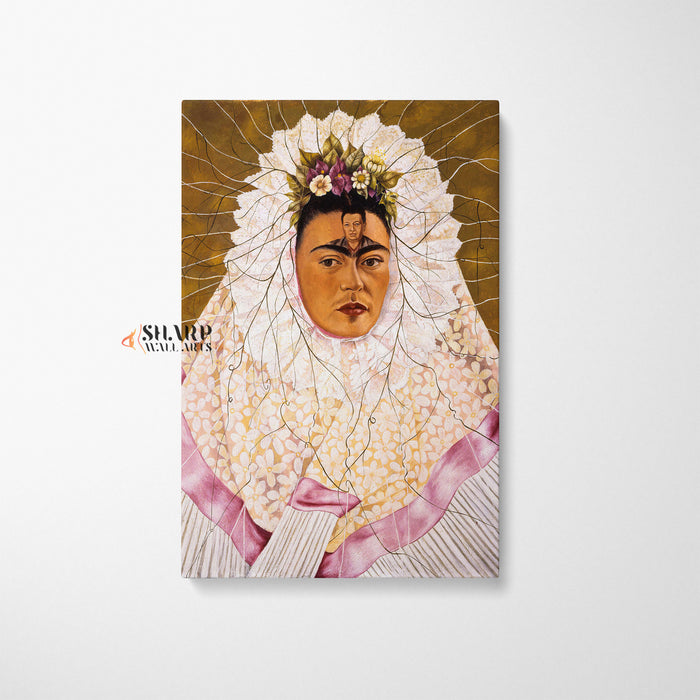 Frida Kahlo The Catholic Canvas Wall Art