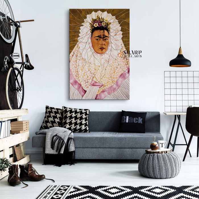 Frida Kahlo The Catholic Canvas Wall Art