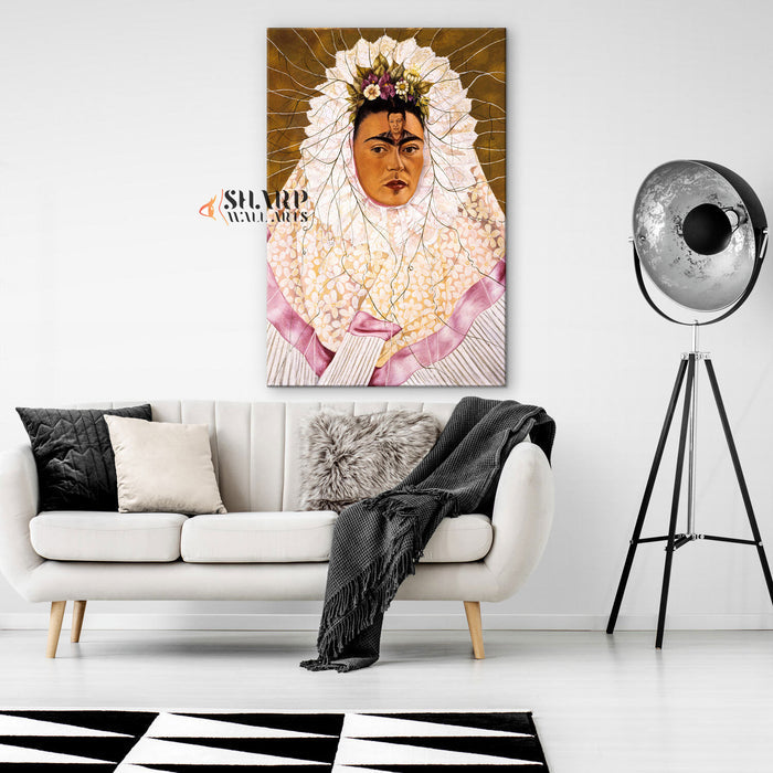 Frida Kahlo The Catholic Canvas Wall Art