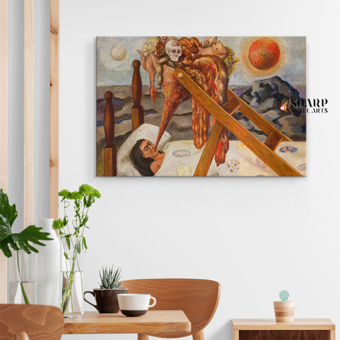 Frida Kahlo The Hopeless Canvas Wall Art