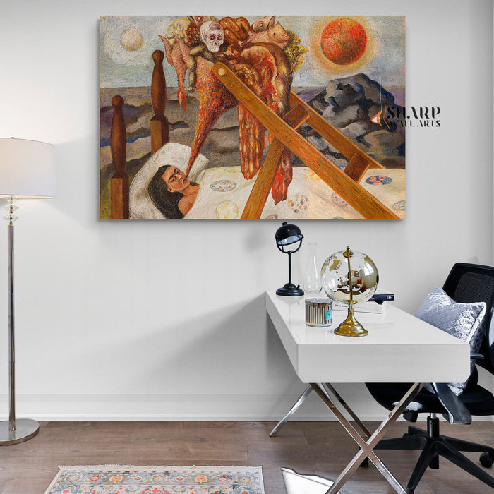 Frida Kahlo The Hopeless Canvas Wall Art