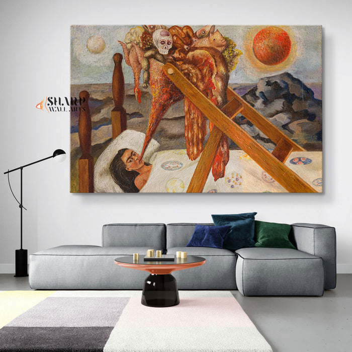 Frida Kahlo The Hopeless Canvas Wall Art
