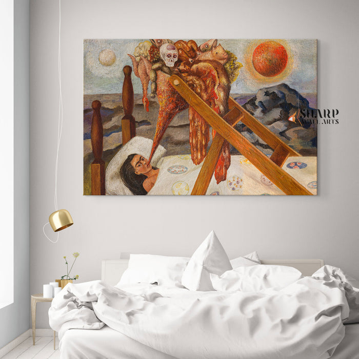 Frida Kahlo The Hopeless Canvas Wall Art