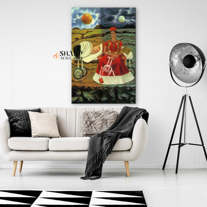 Frida Kahlo Tree Of Hope Canvas Wall Art